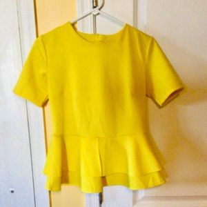 Short Sleeve Peplum Top. Will consider all reasonable offers.